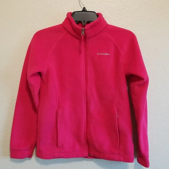 Columbia Girls Fleece Jacket Large - Picture 3 of 10